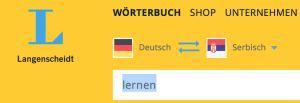 nemački rečnik